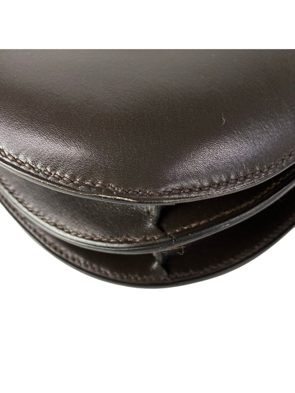 Hermes Handbag Chez Blue's Havana Gold - Picture 8 of 15